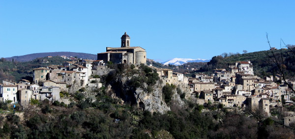 Toffia, in the Sabine Hills near Rome, Lazio, Italy