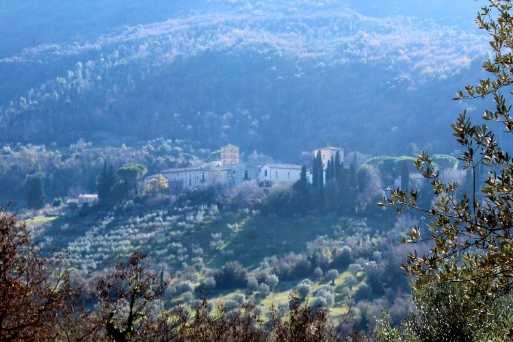 Farfa Abbey near Rome, Italy